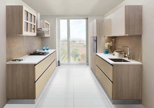Parallel kitchen