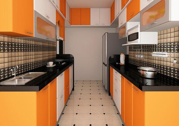 Parallel kitchen