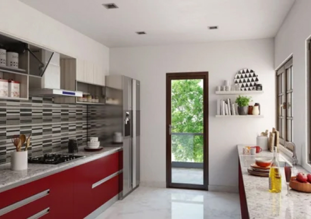 Parallel kitchen