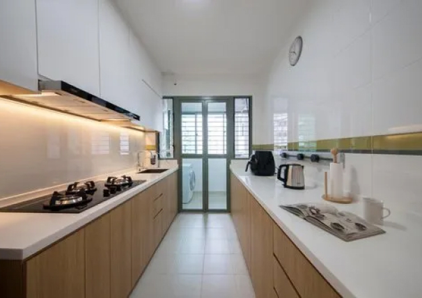 Parallel kitchen
